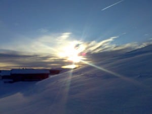 Morgens früh auf der Silla