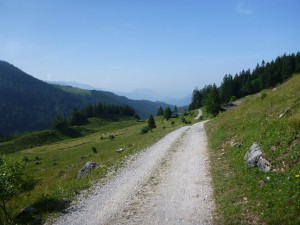 unterhalb der Feichteckalm