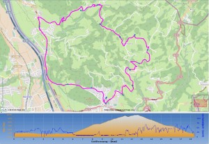 Tourentip-RR: Praschberg, Niederndorferberg – kurze Feierabendrunde