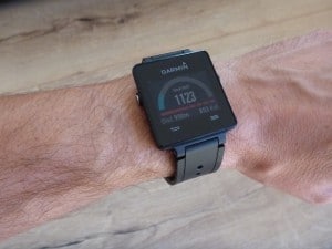 Garmin Vivoactive Schrittzahl und Ziel