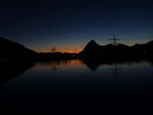 Abendstimmung am Inn
