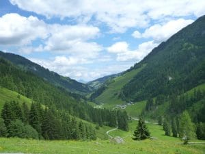 Blick von der Labalm Richtung Aschau