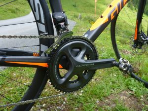 Shimano Mid Compact Kurbel mit DI2
