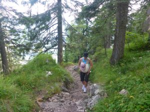 Sibille und Sabine fast schon ganz oben