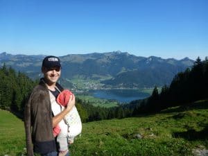 Blick zum Walchsee und dem Geigelstein