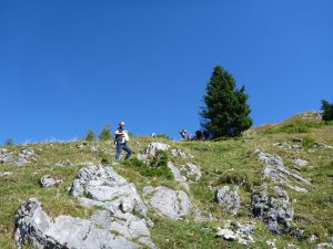 Die letzten Meter zum Gipfel
