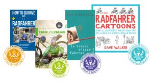 Die Fahrradbücher der Saison 2017 – Geschenke für Kurzentschlossene