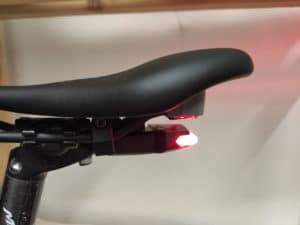 Lucia von The Beam, Fahrradrücklicht mit Bremslichtfunktion